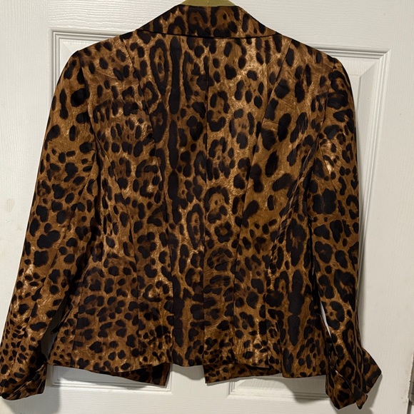 Alberto Makali Animal Print Blazer - Picture 5 of 7